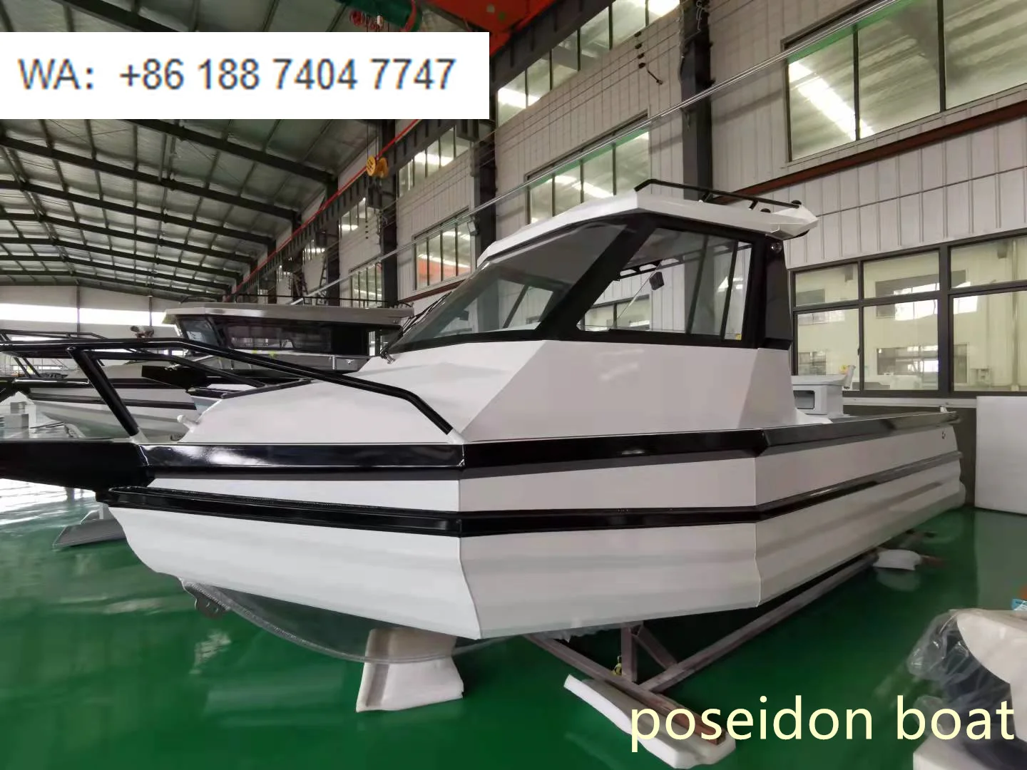 6.25m 21ft Luxury Aluminum Boats Fishing Yacht Boat with CE