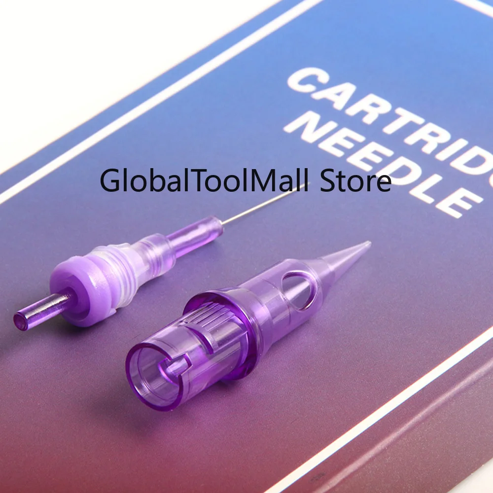 50pcs/box Mix Size Professional Disposable Tattoo Cartridges 3RS+5RS+7RS+9RS+11RS Makeup Needles for Tattoo Machine Pen