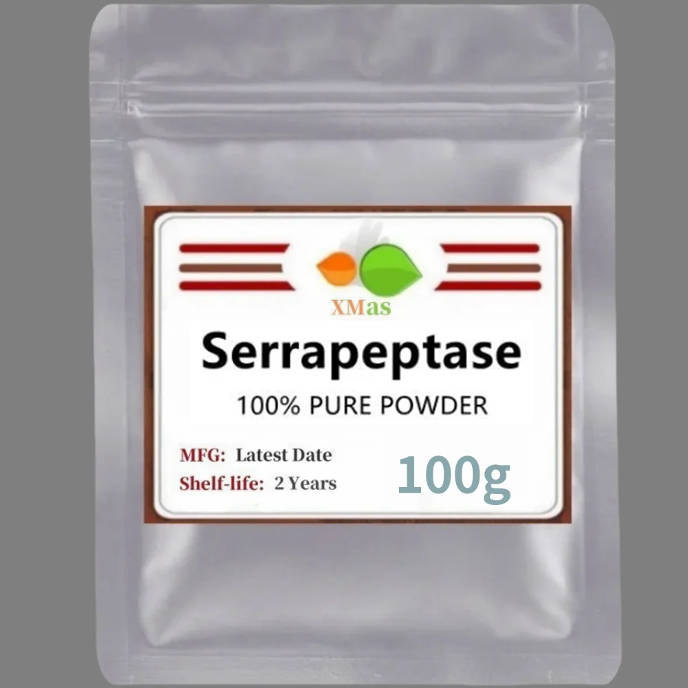 50g-1000g High Activity 200000U/G Serrapeptase