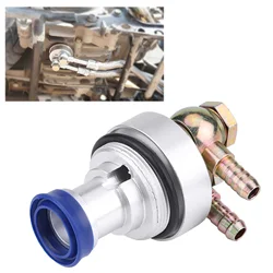 Motorcycle Oil Cooler Adapter Fitting for Riding CB CG Engine 36 * 1.5mm Thread Oil Cooled System Adapter