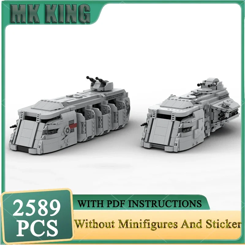 

Star Movies Model Moc Building Blocks Transport Vehicle Model Technology Brick DIY Assembly Construction Toy Holiday Set Gift