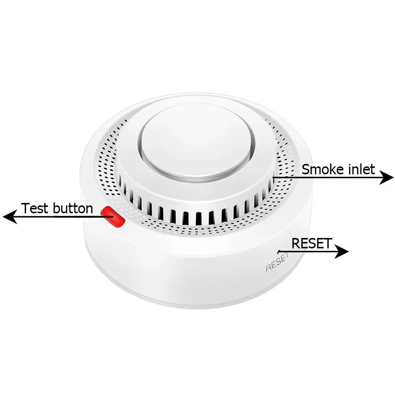 Tuya wifi Rauchmelder Räucherei Kombination Feuer Alarm Home Security System Feuerwehr WiFi Rauch Alarm Feuer Schutz