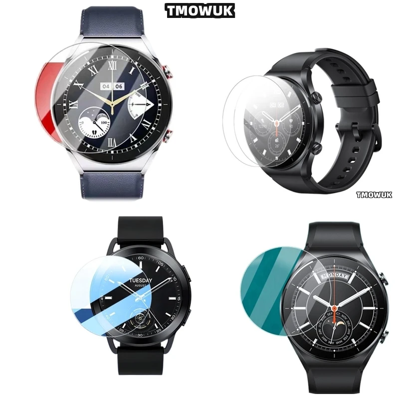 

For Xiaomi Watch S1 S3 Pro S4 Sport High-Definition Tempered Glass Screen Protector Ultra-Thin 9H Scratch-Proof