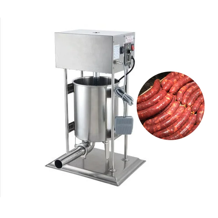 

Vertical Salami Sausage Stuffer/Automatic Electric Sausage Making Machine