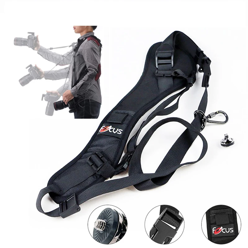 Portable Shoulder Camera Strap for DSLR Digital SLR Camera Canon Nikon Sonys Quick Rapid Camera Accessories Neck Strap Belt