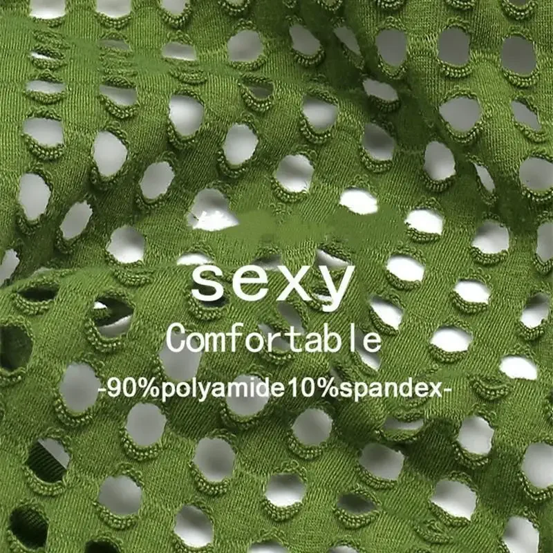 ملابس داخلية للرجال على شكل حرف G مفرغة تسمح بمرور الهواء على شكل حرف T من الخلف ملابس داخلية منخفضة الخصر #5