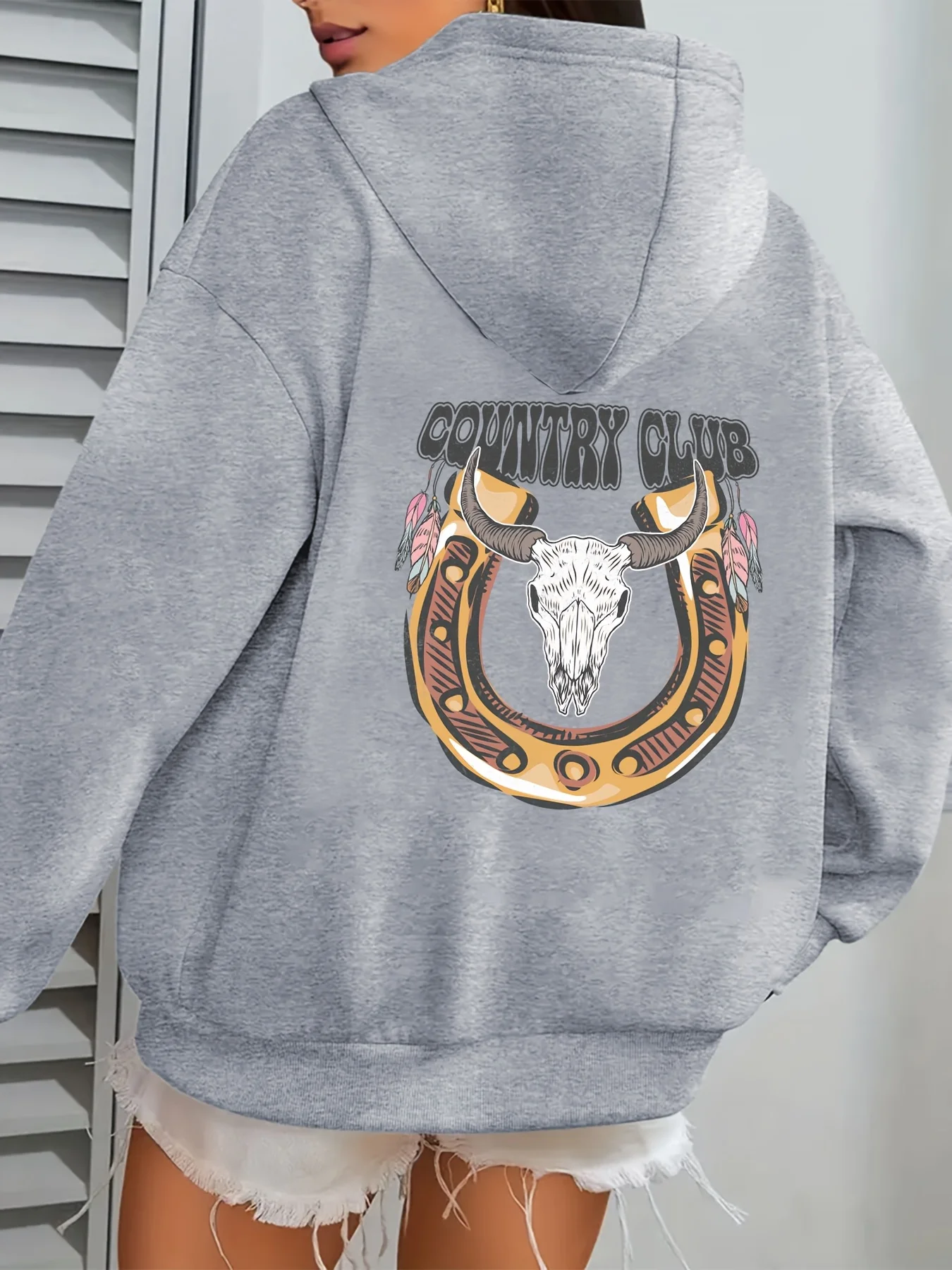 

Bullskull Graphic Printing Autumn and Winter Pure Cotton Men's and Women's Hoodies Casual Outdoor Street Sports Training Brand