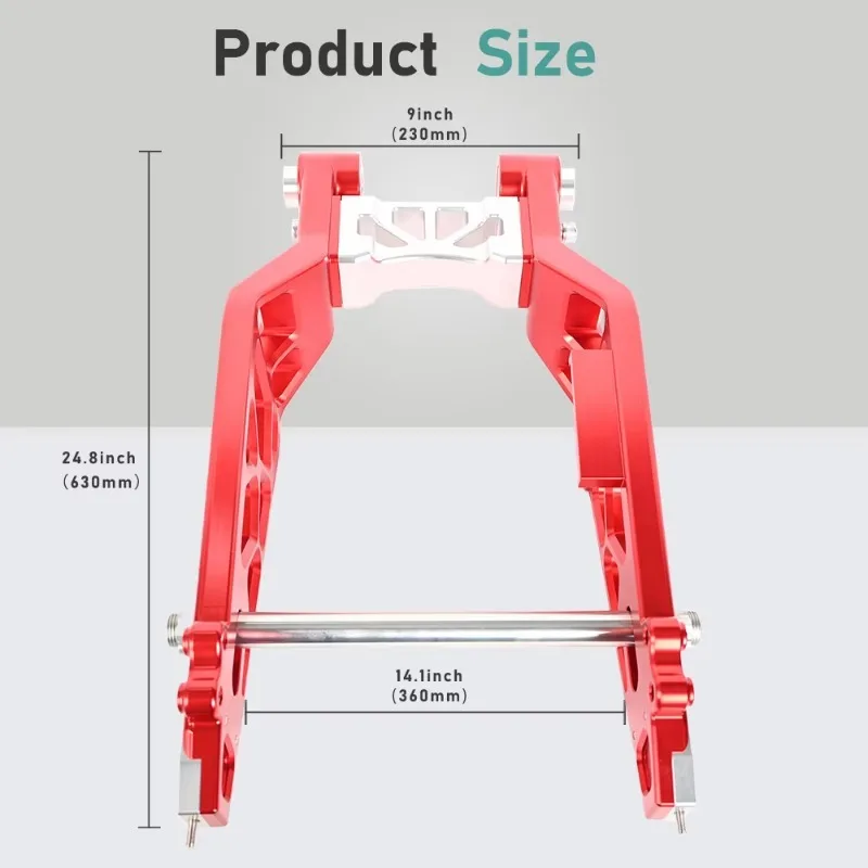 Motorcycle Custom World CNC T6061 Aluminum Swingarm Rear Fork Fit Touring Road King Street Electra Glide 2009-2025 6