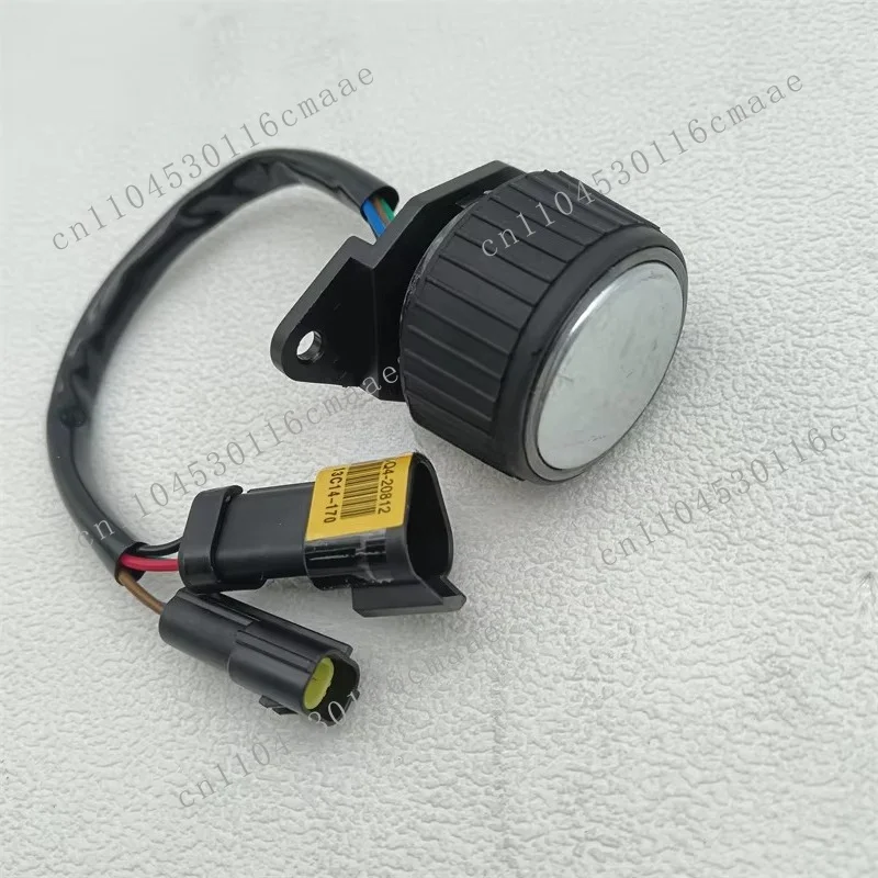 Construction machinery parts 21Q4-20812 speed control knob switch suitable for R140-9, R200-9,R320-7, R220-9S, R210-9, 13A31-032