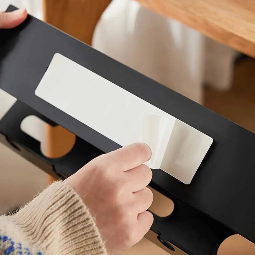 

2024 Under Desk Cable Management Cable Tray Under Desk With Clamp Power Strip Cord Holder No Drilling Sturdy Spacious supplies