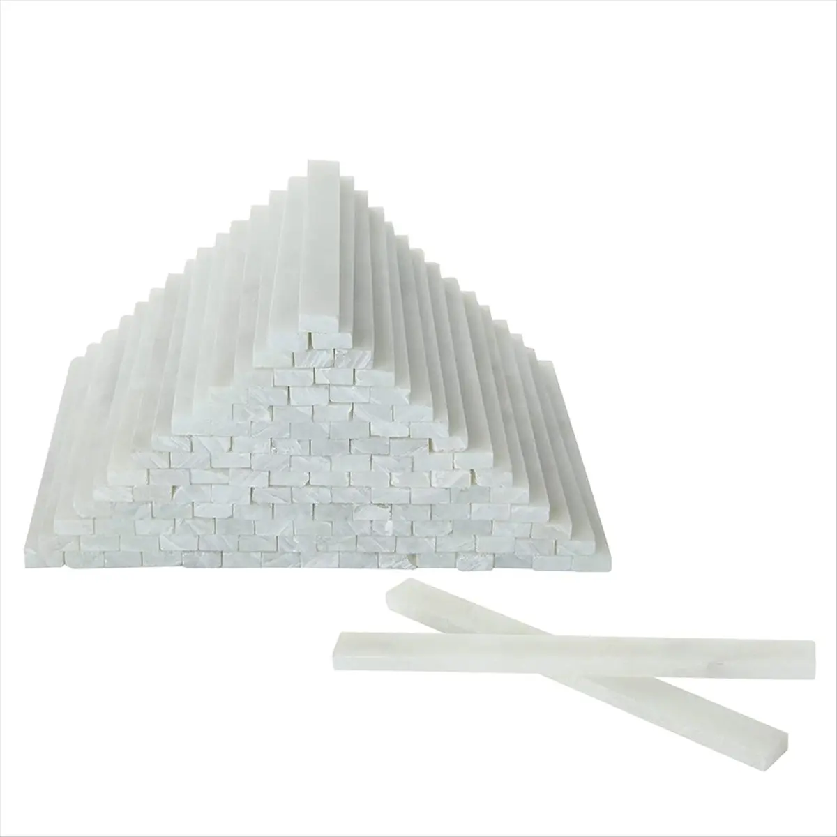 Y774A J~72Pcs Soapstone Pen Refills,White Soapstone Refills,Soap Stones Chalk,Soapstone Pencil for Welders Textile Marking Tool