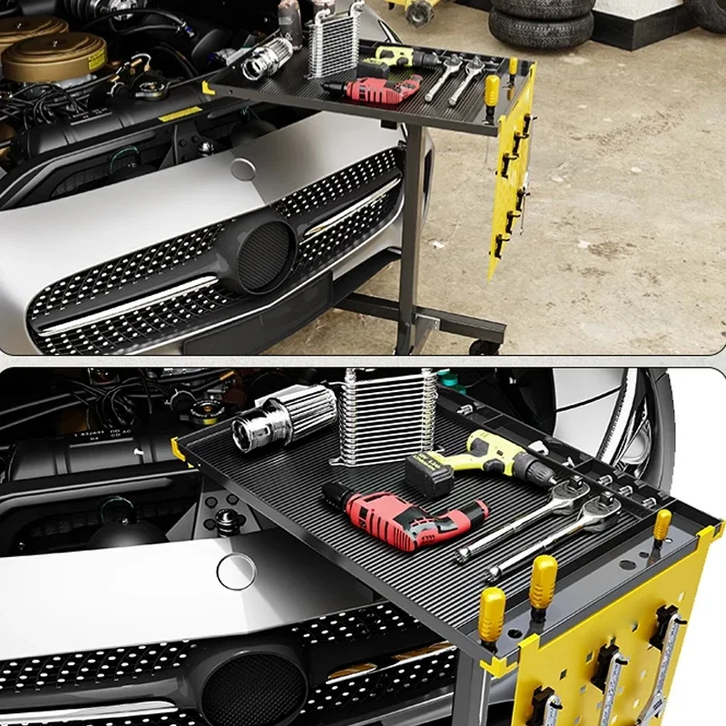 

Подъемный верстак, запасные части для двигателя, мастерская, мобильная тележка для инструментов, тележка, инструменты для авторемонта