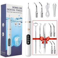 Sonic Cleaner Scaler Calculus Cleaning Tartar Dental Whitening Devices Eliminator Remover Ultra Electic Sonic Tooth Cleaner