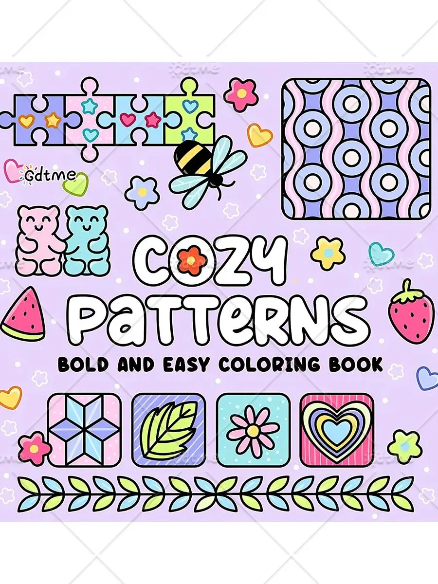 Comfortpatroon kleurboek voor volwassenen en kinderen Uniek boek voor ontspanning Verbeterd papier voor comfortabel kleuren Perfect cadeau - afbeelding 2