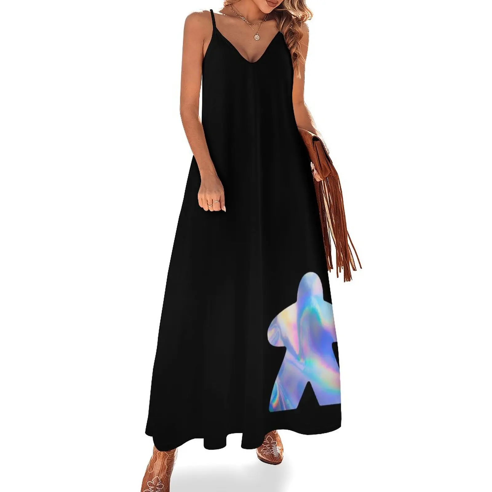 

Iridescent Meeple Sleeveless Dress Dress woman dress for women 2025 summer clothes for women