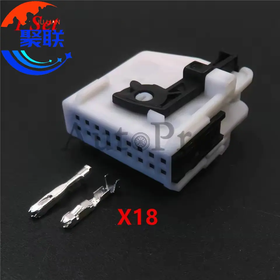 1Set 18Pin 965778-1 1379100-2 2-967416-1 2-965777-1 8 364 656 Miniature Auto AC Assembly Socket Car Electrical Connector