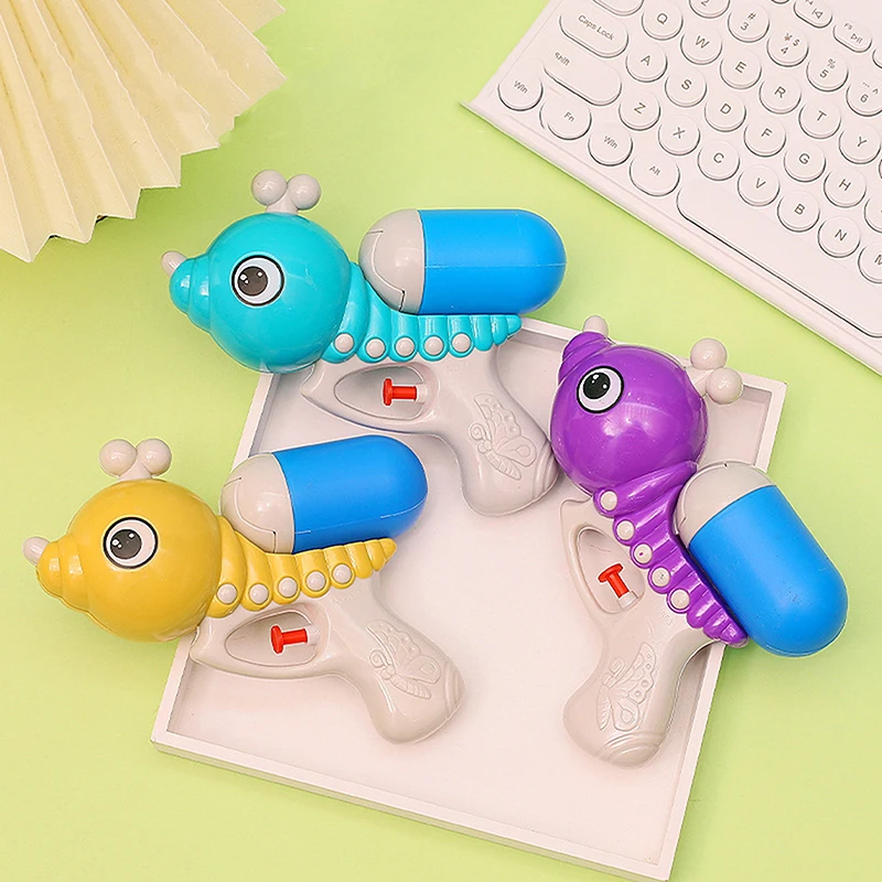 2Pcs Small Bug Shaped Cartoon Water Gun Large Capacity Water Spray Gun Kids Water Toy Pool Toy Interactive Interesting Toy
