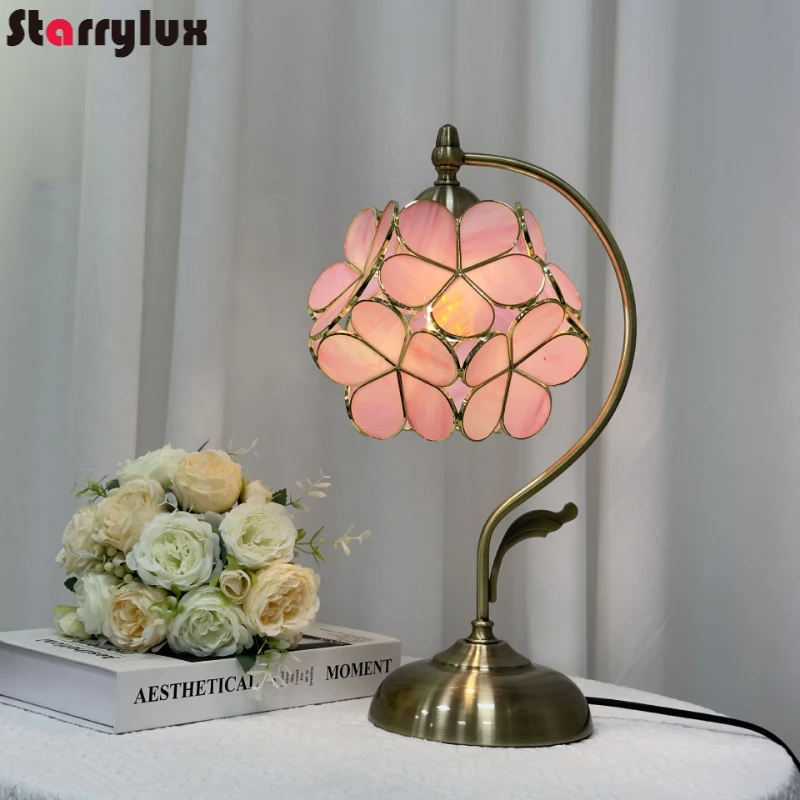 

Vintage Petal Table Lamp | Handmade Copper | E27 Socket | 4 Colors