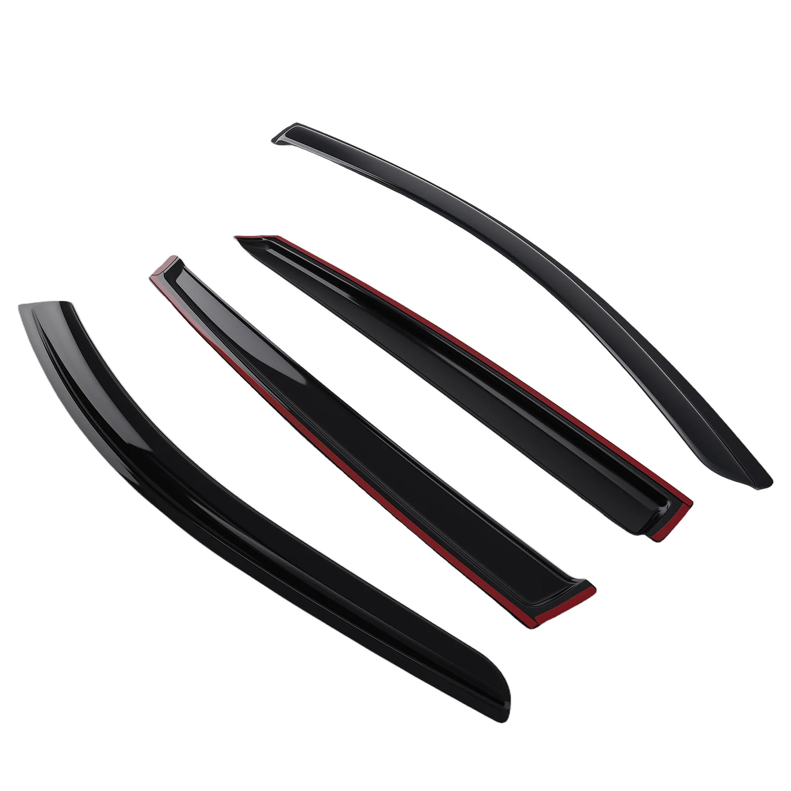 

Outside Mount Window Rain Guards for Kia Optima 2016-2020 Visor 4Pcs Black
