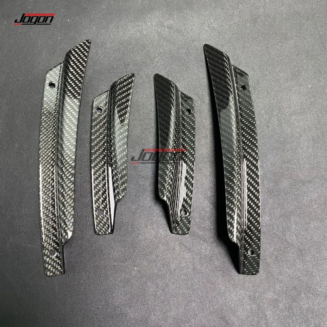 Car Body Spoiler Canards Chin For Toyota GR Yaris XP90 XP130 XP150 XP210 2021 2022 Front Bumper Lip Splitter Fin