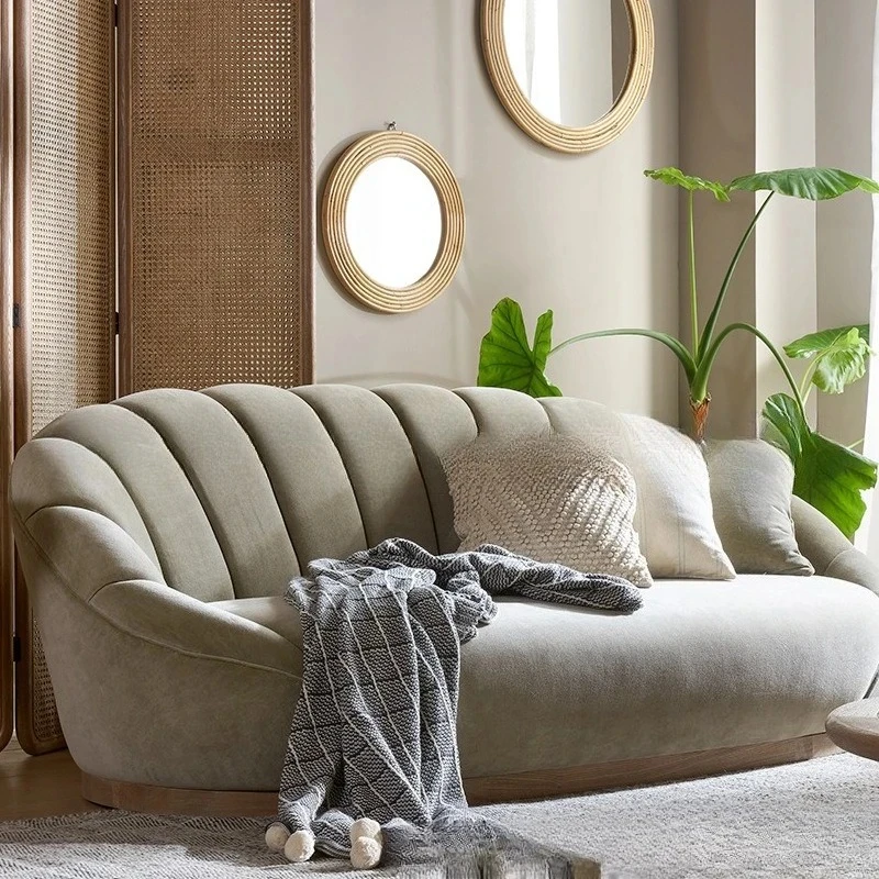 Simple modern soft bag sofa  light luxury leisure Internet celebrity bed and breakfast sofa