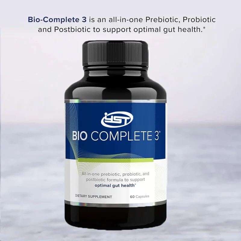 Bio Complete 3- Probiotics, supporting intestinal health, 60 capsules containing Tributyrin coagulating Bacillus Sunsiber