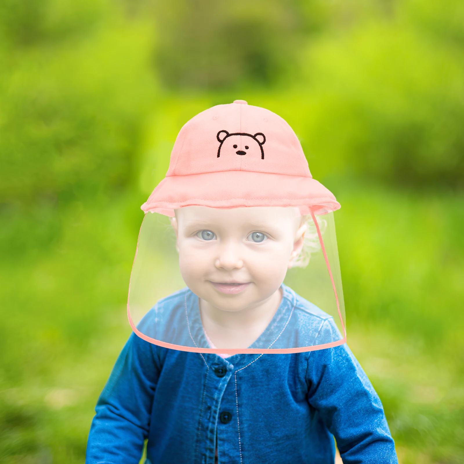 

Sun Visor Anti-droplet Hat Newborn Hats Infant Cotton Kids-breathable-mesh-bucket-hat