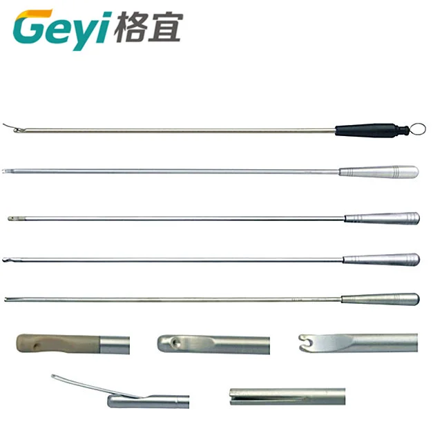 

Factory Price Surgical Equipment Knot Pusher 5mm Plastic Head