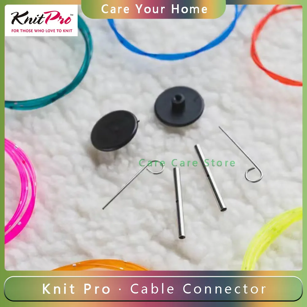 KnitPro Knitting Cable Connectors With Key Knitting Accessories Diy Tools Connecting Rod