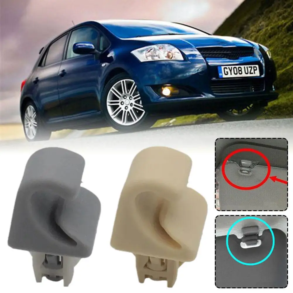 Gancio per Clip per visiera parasole per auto gancio di fissaggio per visiera parasole per auto accessori per interni auto accessori di ricambio P2Y3