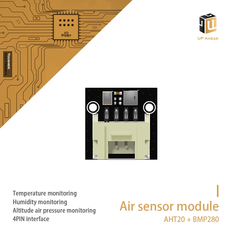 

Aht20 + Bmp280 Hoge Precisie Digitale Temperatuur Vochtigheid Barometer