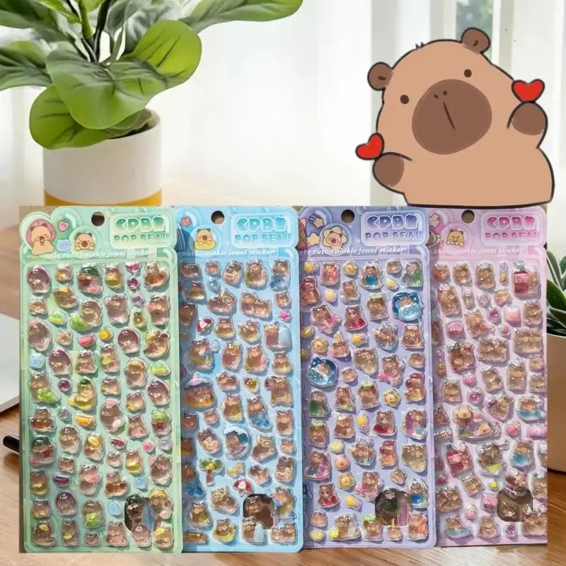 Beautifully Designed 3D Animal Stickers, Great for Handcrafts, Diaries, device Decor & Gifts, by Anime Worlds Store