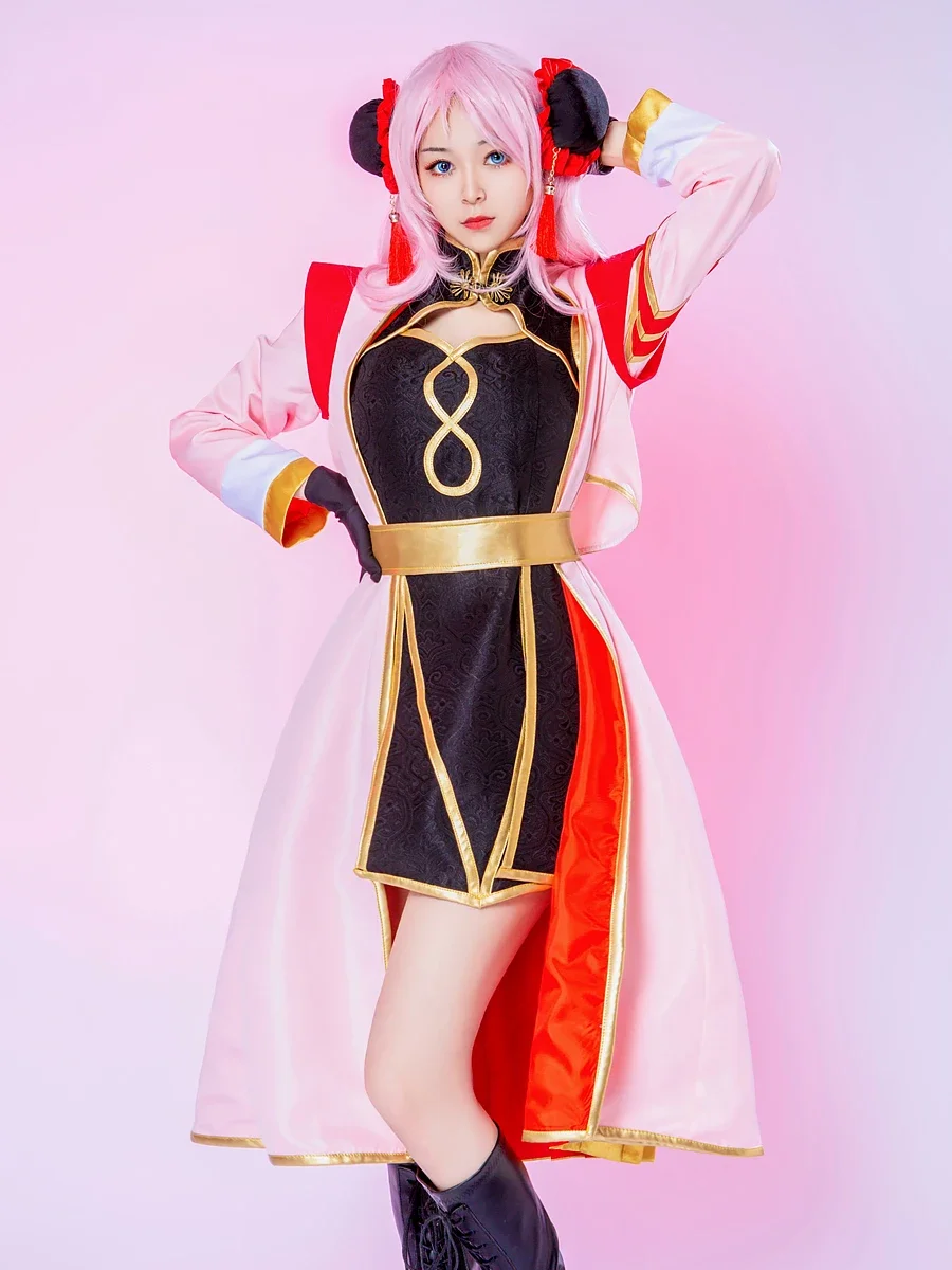 Lovelive Nijigasaki High School Zhong Lanzhu Cosplay Costume Women Cute Dress Suit Party Outfits Halloween Uniforms Custom Made