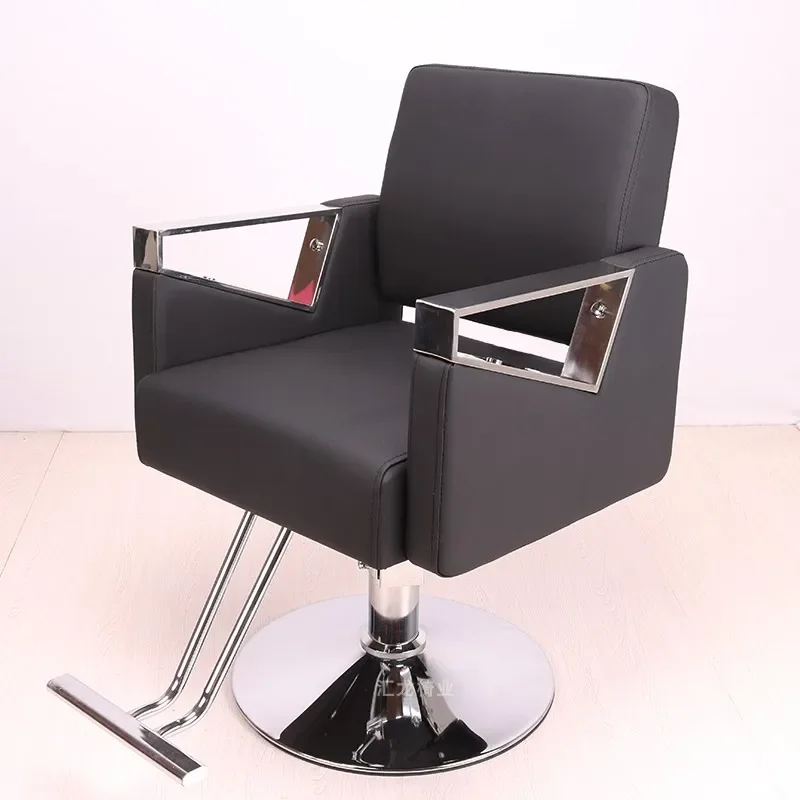 

Barbershop Modern Luxury Barber Chairs Simple Comfort Perm Shave Barber Chairs Ergonomic Swivel Commercial Furniture Chaise FYBC