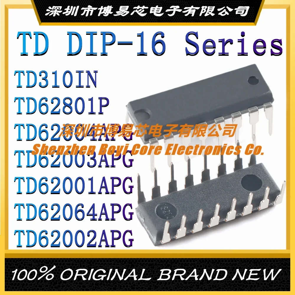 TD310IN TD62801P TD62004APG TD62003APG TD62001APG TD62064APG TD62002APG N 62001 62002 62003APG 62004AP 62064P 62801PG DIP-16 New