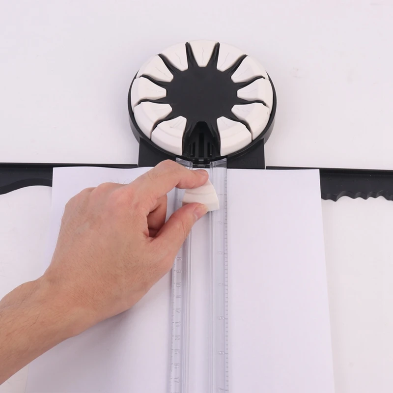 1 шт., многофункциональный триммер для бумаги, 12 видов, вращающийся на 360 °