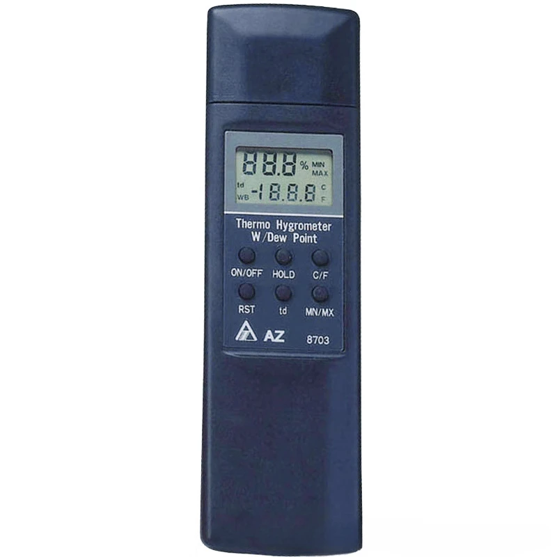 

AZ-8703 Professional Pocket AZ8703 Digital Hygro-thermometer Hygrometer Temp Humidity Tester Meter -20-50 Degree 0%-100%RH