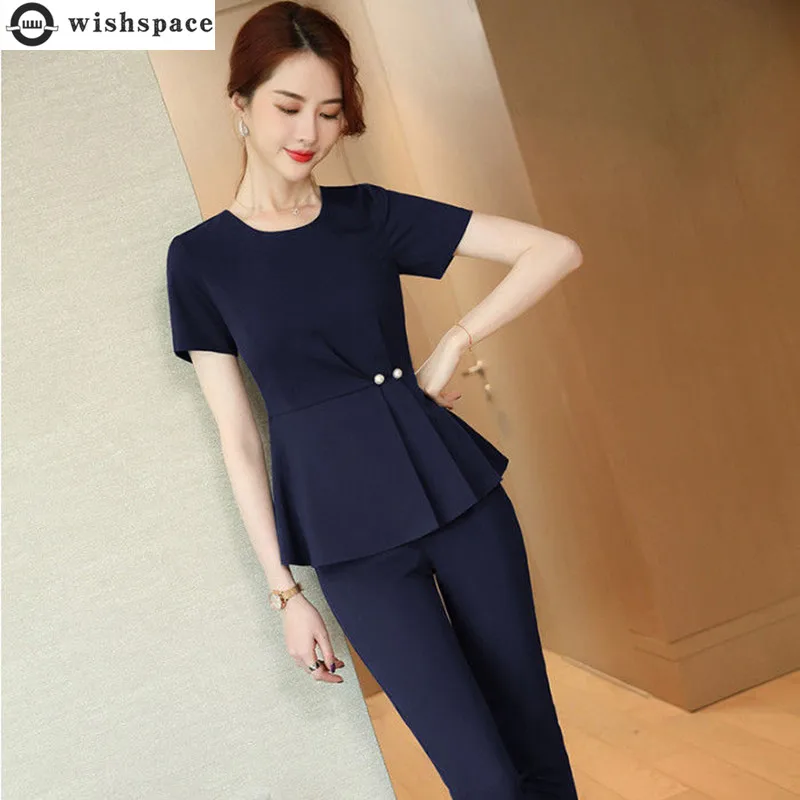 

Women's Suit 2022 Korean New Spring and Summer Fashion Slim Casual Temperament Two-piece Elegant Women's Pants Suit