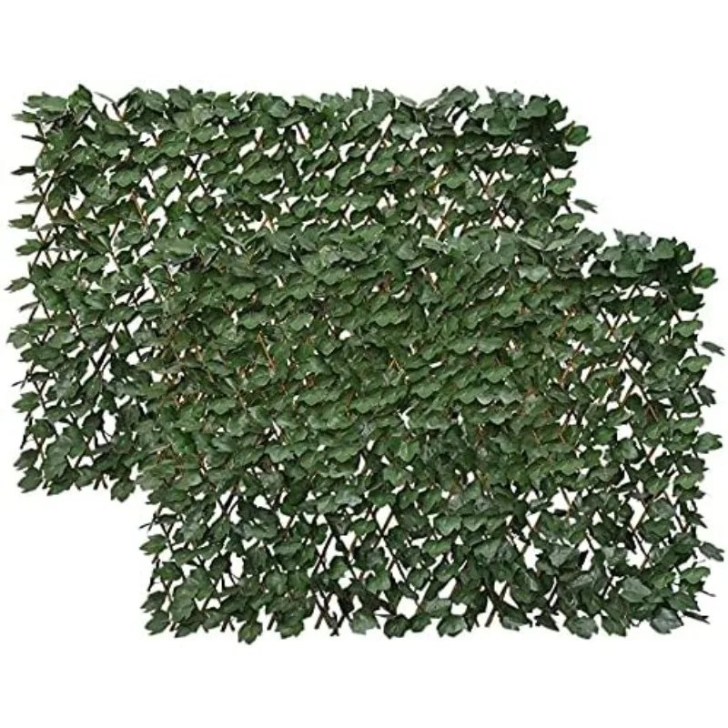 

Expandable Fence Privacy Screen for Balcony Patio Outdoor,Decorative Faux Ivy Fencing Panel