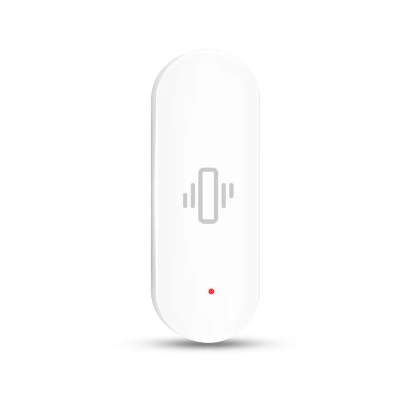 For Tuya Zigbee- Smart Vibration Sensor Detection For Smart Life- APP Notification Real-Time Motion Shock Alarm History Record