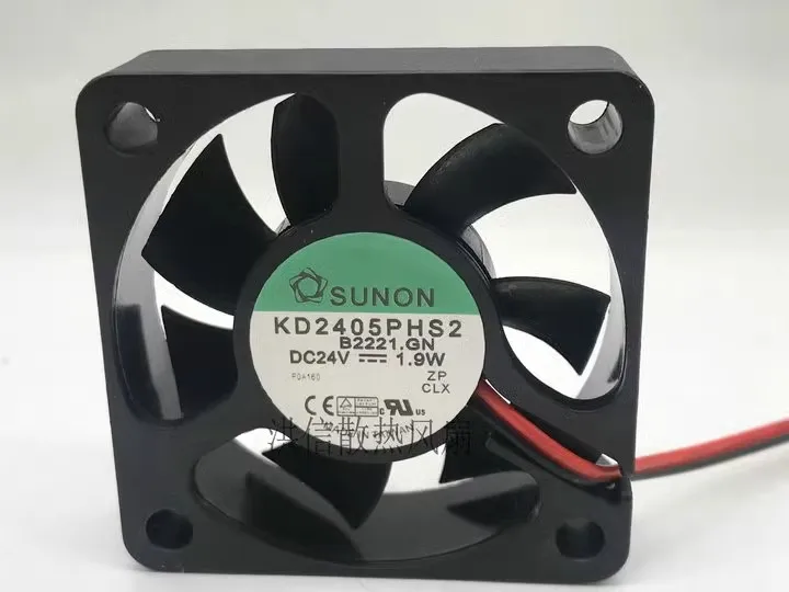 

Бесплатная доставка оригинальный 5015 KD2405PHS2 24 В 1,9 Вт 5 см 50*50*15 мм инверторный вентилятор