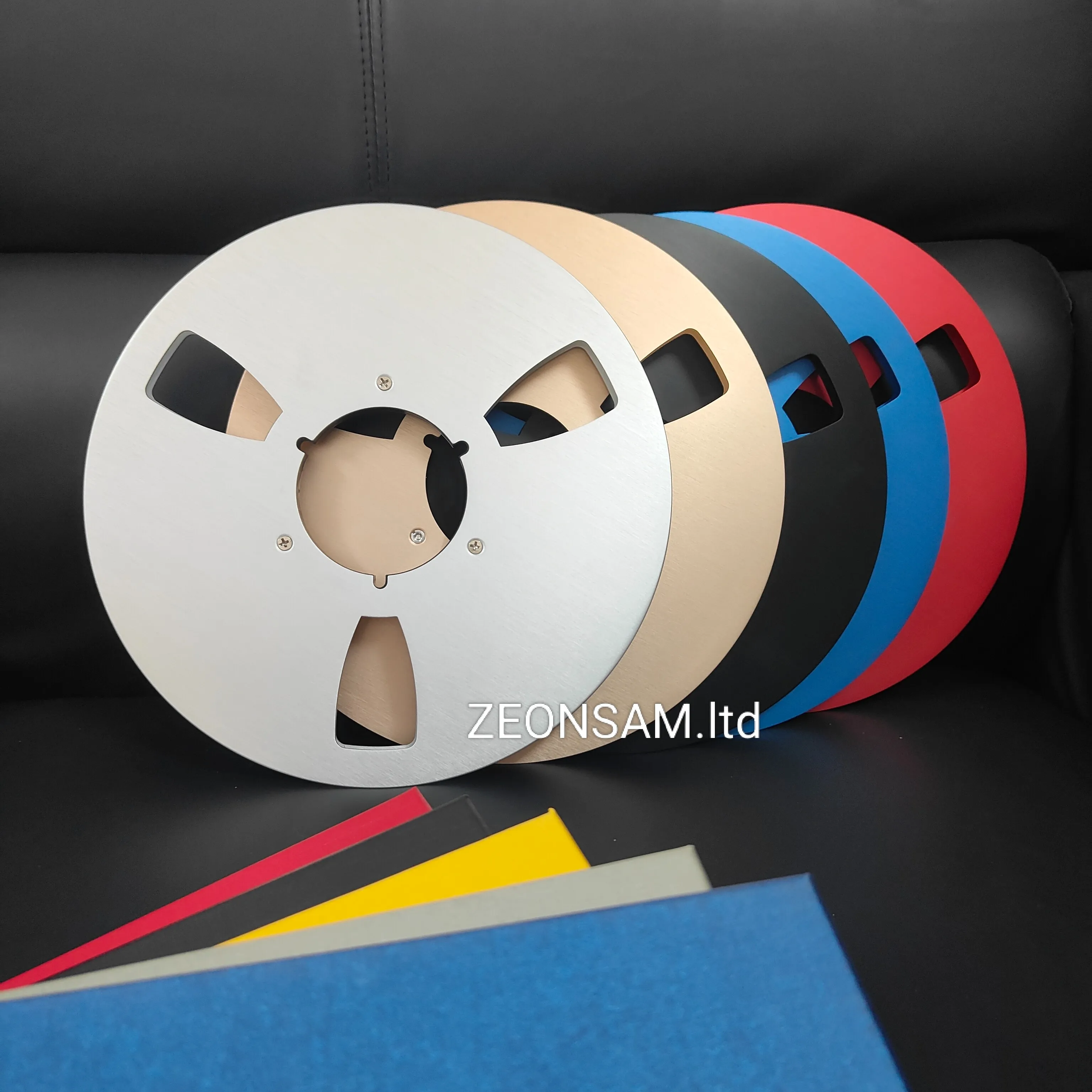 Carretel de fita de 10,5 "carretel de alumínio para carretel 1/4" técnicas de gravadores de fita /TASCAM/STUDER/ AKAI/ Pioneer/ Teac /Revox /Studio