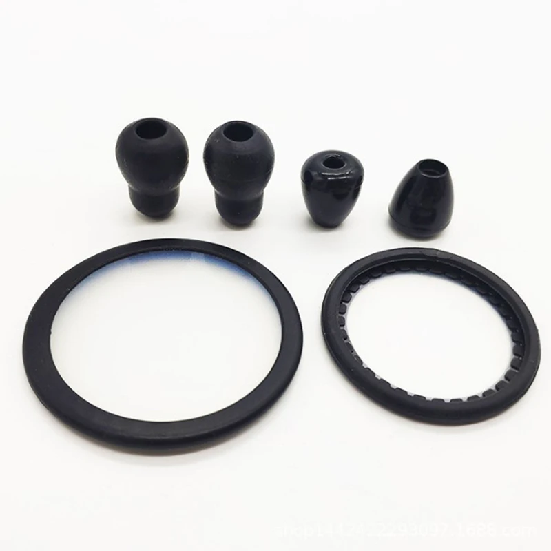 *Black Soft Silicone Earplugs/diaphragm/children Suspension Diaphragm Stethoscope Vibrating Membrane Frequency Conversio