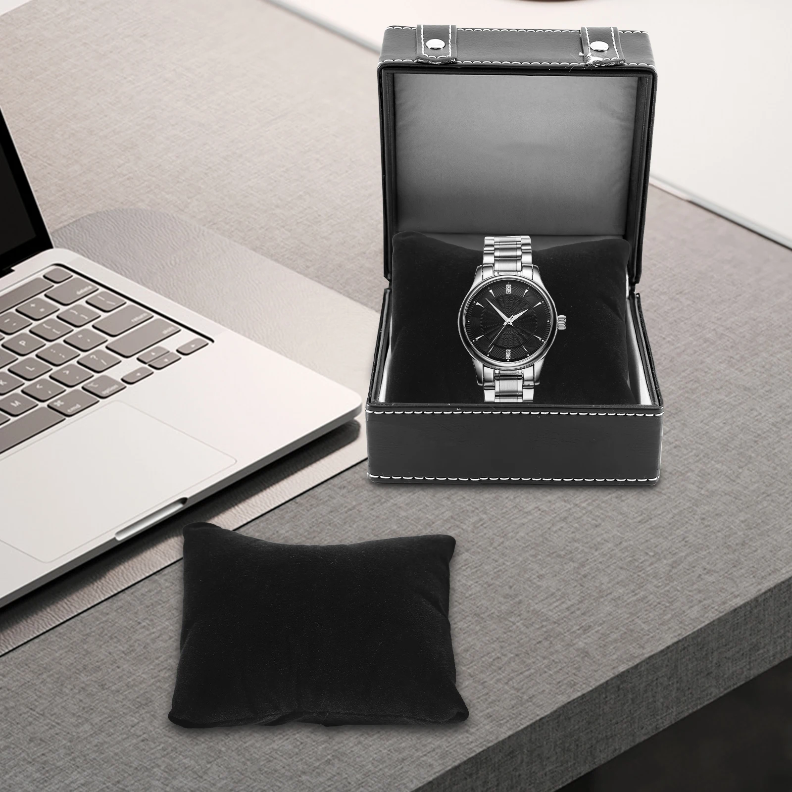 20 قطعة وسادة المجوهرات سوار الوسائد لعرض الإسورة الوسائد يعرض وسادة المجوهرات السوداء وسائد الإسورة السوداء جديد