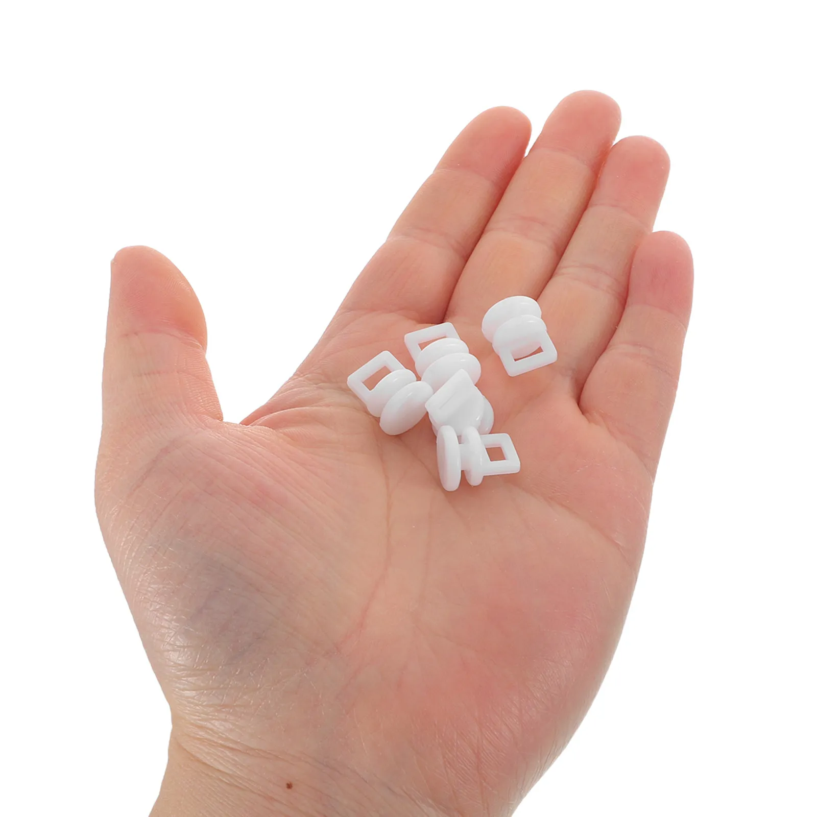 

200 Pcs Curtain Track Pulley Hooks Curtain Track Hooks Plastic Curtain Glider Caravan And Gliders Sliding Ceiling Rollers Pulley