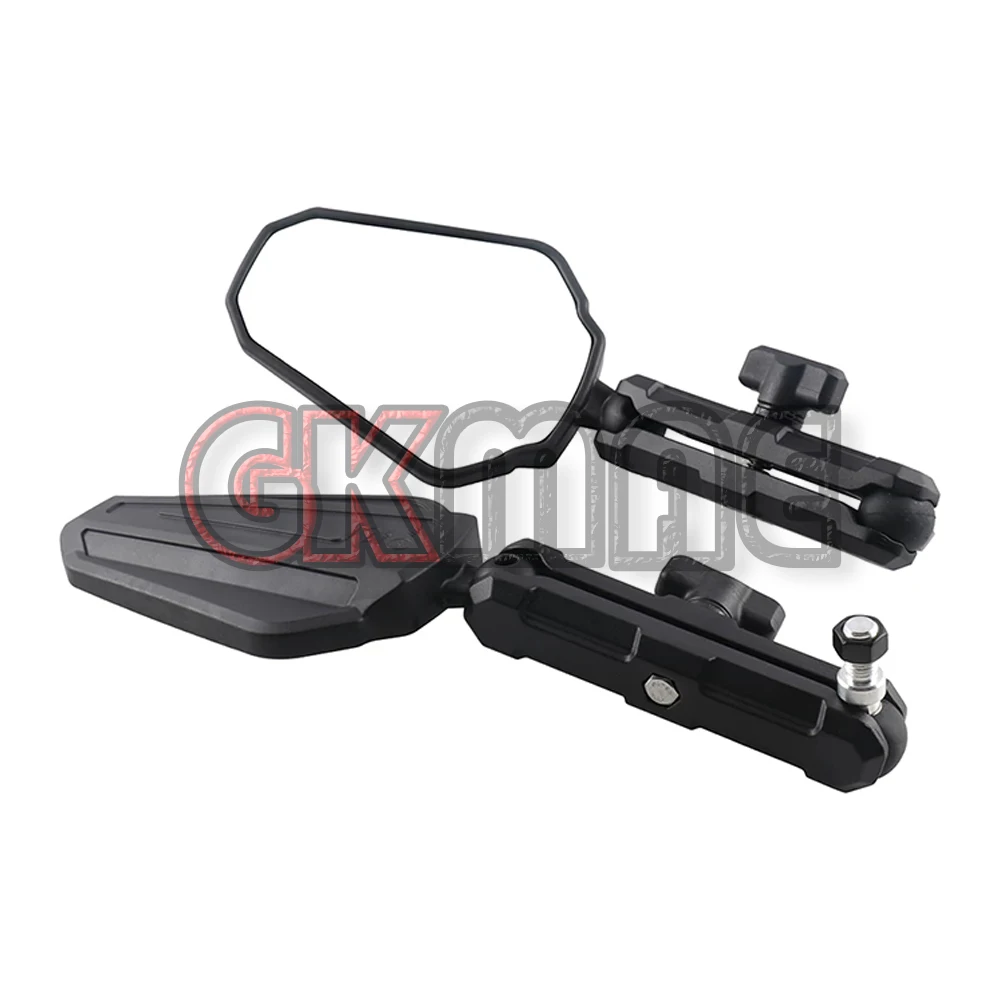 For QJMOTOR SVT 650 X SRT 600 X SVT650X SRT600X Motorcycle Modified Wide Angle Side Mirror Foldable Rearview Mirror Side Mirror 3