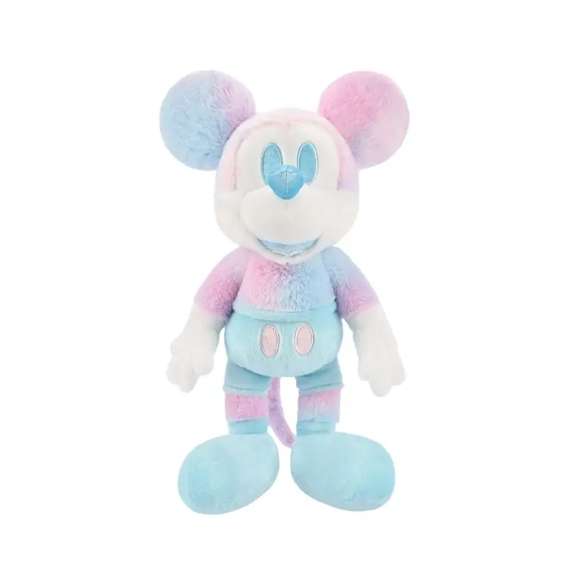 Zabawka Disney Myszka Miki Kolorowa Seria Uroczy Kreskówkowy Słodki Anime Plusz Miękki Kreatywny Realistyczny Dekoracja Łóżka Prezent dla Rodziców i Dziecka