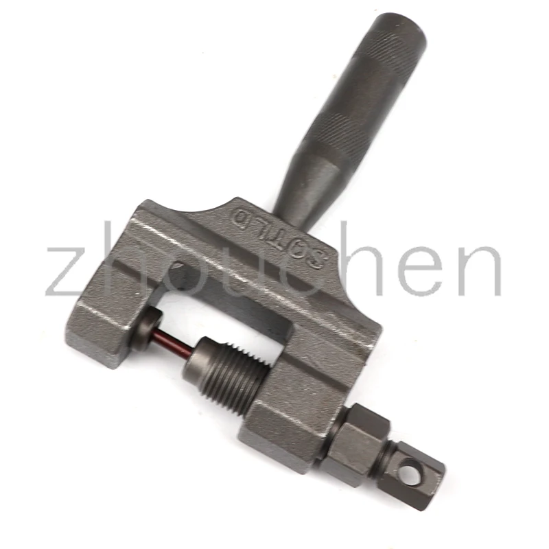 Carbon Steel Motorcycle Chain Breaker Link Removal Splitter Pin Remover Riveting 420-530 420 428 530 Size Accessories