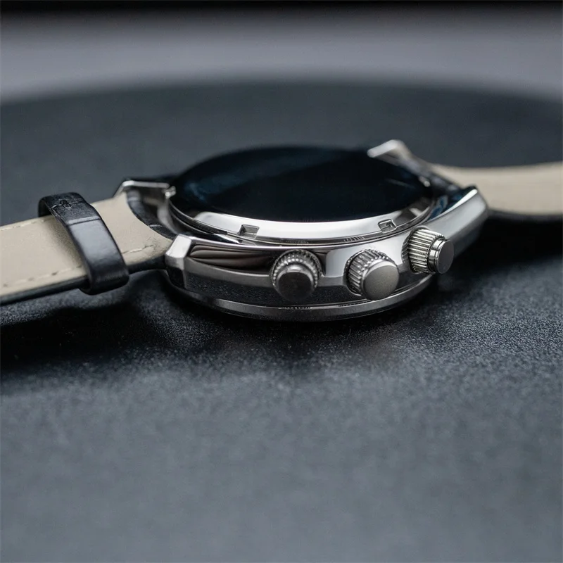 Próxima hombres cronógrafo reloj piloto relojes de cuarzo Panda reloj de pulsera militar 100M impermeable zafiro BGW-9 luminoso VK64 deporte