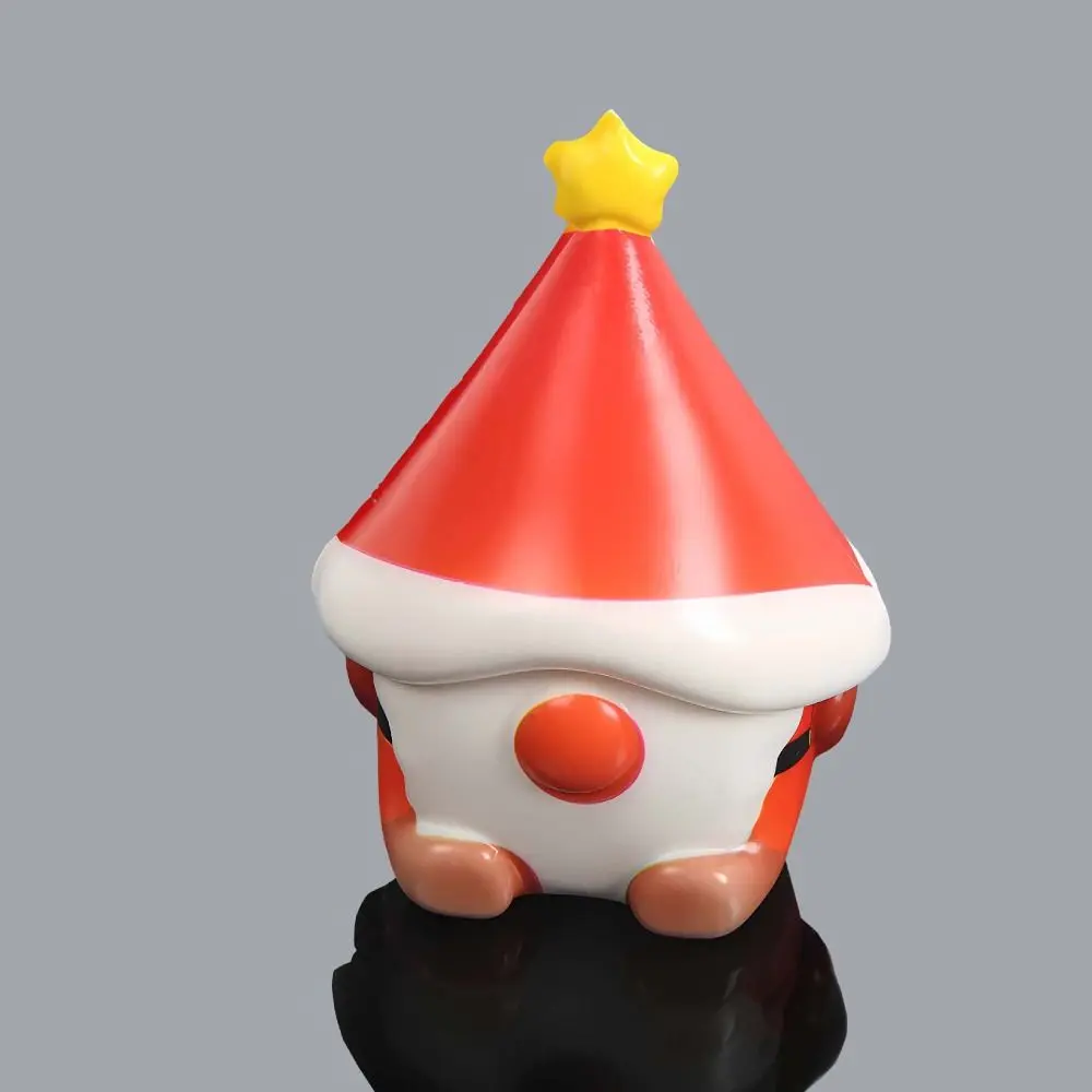 Sensory Toys Christmas Squeeze Toys Santa Clause Christmas Tree Santa Clause Fidget Toy Funny Cartoon Christmas Tree Toy